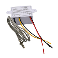 Pengontrol Suhu Cerdas Mini ZFX W3003 Thermostat Regulator Termokopel Tipe K 12V 24V 220V