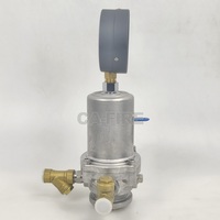 Accélérateur de pression en laiton PN16 DN15 avec manomètre et entrée en acier inoxydable pour système d'irrigation par aspersion