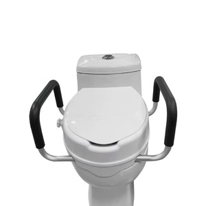 Folding Aluminum Commode Toilet <b>Chair</b> for Elderly & Disabled Wheelchair Bedpan Rehabilitation Therapy Bathroom Safety Equipment - Product Image 2