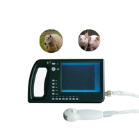 Mesin pemindai diagnostik Usg dokter hewan, harga genggam portabel hewan tanpa kabel Ultrasound untuk kehamilan