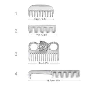 Pettine per cavallo pettine per cavallo in alluminio pettine per coda di criniera - Product Image 6