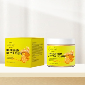 Gommage corporel au sucre de fruits et au curcuma pour éclaircir les aisselles, produit de blanchiment pour la vente au détail - Product Image 6