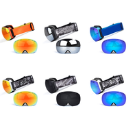 2023 lunettes de ski pour hommes en plein air en hiver lunettes de soleil anti-lumière hiver ski personnalisé s lunettes de neige en gros