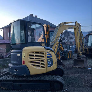 Mini excavatrice Komatsu PC50 d'occasion en bon état Machines sur chenilles PC55mr PC35 PC40 d'occasion en stock - Product Image 3