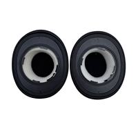 Bantalan Telinga Pengganti Jabra Evolve2 65 Flex UC/MS, Bantalan Telinga Kulit Protein, Tahan Lama, Bernapas, Penutup Headphone Over Ear