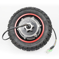 Roue de moteur de skateboard KUGOOM4PRO 48V 800W haute puissance en aluminium étanche avec écran LED de 10 pouces pour trottinette, sans balais et sans engrenages