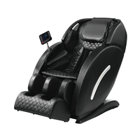 Chaise de massage Shiatsu à mécanisme 3D à gravité zéro, chauffante, avec commande par tablette, pour le corps entier, idéale pour les employés de bureau et l'usage familial – Meilleure vente