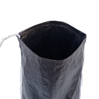 Sac de sable en polypropylène noir laminé en usine pour traîner le sable