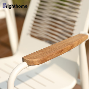<span class=keywords><strong>Sillas</strong></span> de Comedor para Jardín, Patio y Restaurante, Resistentes al Agua, de Aluminio y Cuerda, Precio de Fábrica - Product Image 3