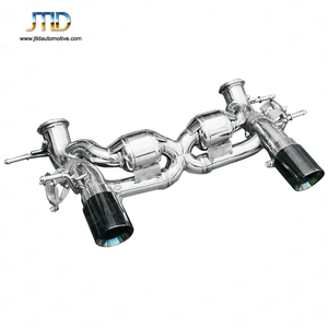 JTLD 304SS ad alte prestazioni in acciaio inossidabile Valvetronic sistema di scarico Catback silenziatore per Maserati MC20 - Product Image 5