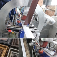 Máquina Automática de Estampagem a Quente para Perfis Plásticos PS e Estruturas de Espuma