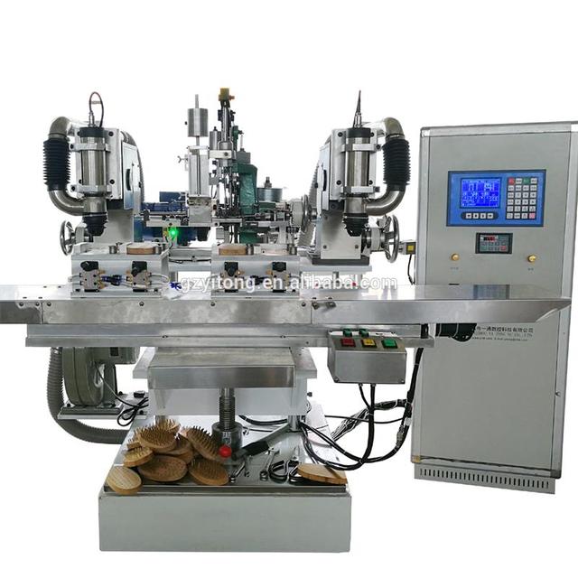 Automatic 2 Axis Tufting Sweeping Floor Broom Brush Making Machine