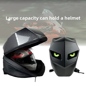 Sac à dos LED unisexe à double bandoulière pour casque intégral de moto, avec <span class=keywords><strong>yeux</strong></span> <span class=keywords><strong>Sharingan</strong></span> lumineux, motif Chevalier Ombre Nocturne - Product Image 3