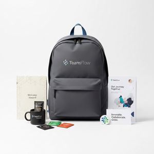 Kit de Bienvenida Personalizado para Nuevos Empleados con Caja de Regalo, Artículos de Vestimenta, Bebidas y Artículos con el Logotipo del Equipo para Programas de Recursos Humanos - Product Image 1