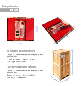 Dijual gunting pengangkat tengah portabel gunting kendaraan bergerak pengangkat mobil - Product Image 5