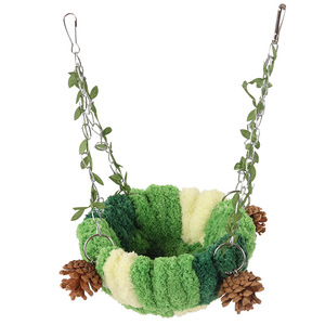 Nid douillet et lit balançoire pour oiseaux de petite taille, nichoir de reproduction pour Conure, Parrotlet, Lovebird - Product Image 6