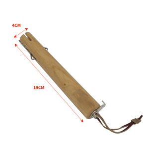 Fourchettes de barbecue rétractables de bonne qualité ménage Portable en forme de U Hot Dog bâton de guimauve avec manche en bois - Product Image 4