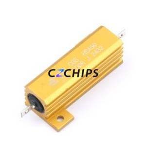 HSA50100RJ Aluminum Shell / Ceramic Tube <b>Resistor</b> <b>Resistor</b> Wirewound <b>Resistor</b> 100Ohm 5% 50W - Product Image 2