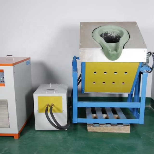 Medium Frequency Induction Heater 500kg Electric Induction Furnace for Melting Metals