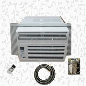 9000BTU 2500W janela tipo AC novo design aircon 220V 60hz 1hp unidade AC de refrigeração e aquecimento inteligente hot-sale ac para uso doméstico