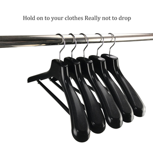 Bán buôn Heavy-Duty áo nhựa hiển thị móc cho nam giới của ướt phù hợp với linh hoạt cho quần áo tổ chức vai rộng móc - Product Image 2