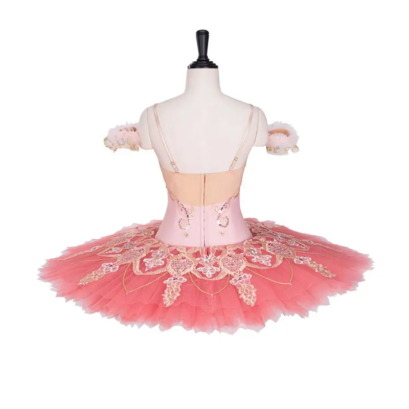 girls dance dress adult Sugar Plum Fairy Tutu Pink Princess Aurora Costume Sleeping Beauty Costume Child Pink Fairy Ballet tutu