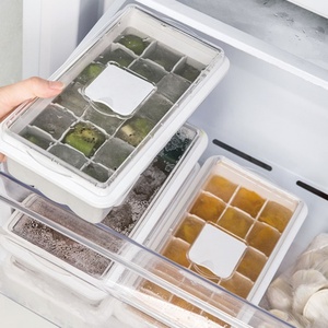 Portable Ice Ball Maker Kettle DIY Silicone Ice Cream Mold <b>Kitchen</b> 2 in 1 Ice Cube Tray Maker Storage Container - Product Image 1