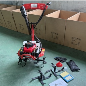 Nouveauté Mini désherbeur manuel Machines agricoles Désherbeur électrique Petit <span class=keywords><strong>motoculteur</strong></span> Cultivateur - Product Image 6