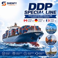 Proveedor de Logística Internacional, Transporte DDP, DAP, DDU, de China a Canadá, Alemania, Francia, Entrega a Domicilio DDP