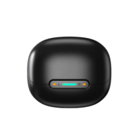 Écouteurs intra-auriculaires sans fil Brightblue True Wireless 5.4 avec indicateur LED, étanchéité IPX4, contrôle tactile, son stéréo, faible latence 20