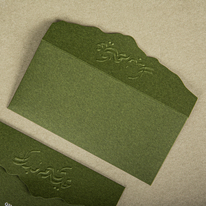 Relieve Texturizado <span class=keywords><strong>3D</strong></span> de Lujo Personalizado para Invitaciones de Boda Empresariales Premium, Embalaje de Sobres - Product Image 6