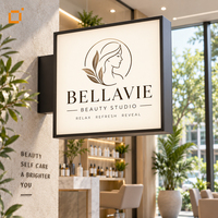 Cadre d'affichage publicitaire LED rétroéclairé en aluminium sur mesure pour façades de centres commerciaux et vitrines de magasins – Boîtier mince à clipser