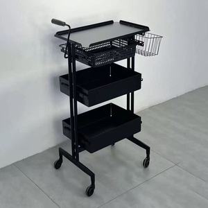 Chariot de permanente et de coloration pour salon de coiffure, étagère de rangement pour coiffeur, chariot de beauté, armoire de rangement pour salon de coiffure - Product Image 1