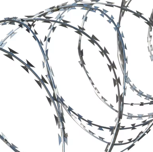 <span class=keywords><strong>ลวดหนาม</strong></span>เหล็กกล้าไร้สนิมชุบสังกะสีสำหรับรั้วป้องกันความปลอดภัย |   ทนทานต่อการกัดกร่อนระดับสูง ขายส่ง - Product Image 3