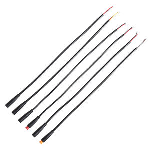 Водонепроницаемый соединительный кабель Julet M5 M6 M7 M8-2/4/5 штырьковый красный резиновый мини-штекер для Ebike - Product Image 1