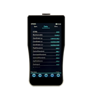 Spectromètre NAPUI HP350C 380-780nm CCT CRI, analyseur de chroma et de lumière, écran LCD HD 5', certifié IECEE - Product Image 3