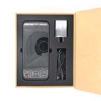 Terminal portátil industrial UHF RFID Android 9 4G WiFi IP65 ABS con lector NFC y escáner de códigos para gestión de activos