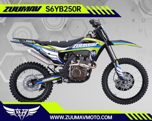 Motocicleta de Cross ZUUMAV 250CC de 4 Tiempos, a Gasolina, >80km/h, Venta Directa de Fábrica en China - Product Image 3