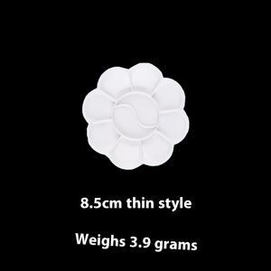 Paleta de Pintura de Plástico con Forma de Flor Blanca de <span class=keywords><strong>la</strong></span> Marca Weizhuang para Pintura Acrílica, Acuarela y Cerámica, Mezcla de Colores, Tamaño Personalizado para Artistas - Product Image 6