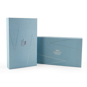 Caja de Cartón Rígido de Papel Kraft para Cosméticos, Embalaje de Lujo Personalizado, Forma de Libro, Plegable, con Cierre Magnético - Product Image 1