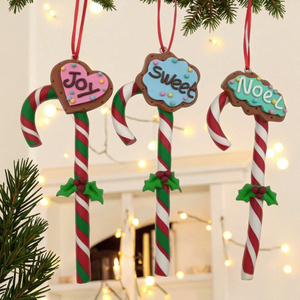 <span class=keywords><strong>Venta</strong></span> caliente masa <span class=keywords><strong>de</strong></span> arcilla bastón <span class=keywords><strong>de</strong></span> <span class=keywords><strong>caramelo</strong></span> con galleta para adornos <span class=keywords><strong>navideños</strong></span> - Product Image 6