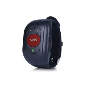 Neue 4G SOS-Taste Zwei-Wege-Kommunikation Falldown-Erkennung GPS-Tracker Smart Band Uhr für ältere Menschen und Patienten