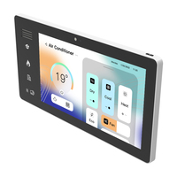 Panel saklar kontrol pusat hub gateway pintar sakelar zigbee cerdas dinding wifi sistem otomatisasi google home alexa kustom