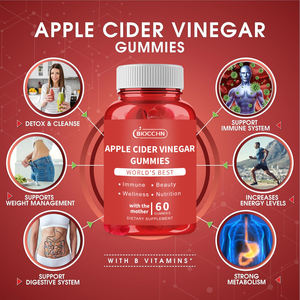 Bonbons de perte de poids personnalisés Keto ACV, bonbons au vinaigre de cidre de pomme végétalien sans sucre avec BHB, supplément amincissant biologique halal - Product Image 3