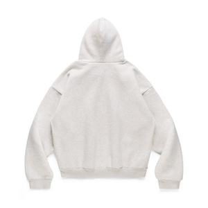 Sweat à capuche oversize décontracté pour homme, vintage, bleu Klein, avec double poche, logo imprimé personnalisé, sweat à capuche décontracté vierge - Product Image 3