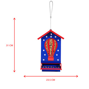 Mangeoire à oiseaux automatique intelligente en métal et plastique, anti-écureuil, pour cour et jardin, nouvelle génération transfrontalière - Product Image 2