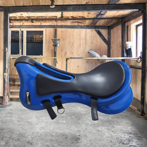 Horshi - Nuevo Kit de Silla de Montar para Caballos de Resistencia para Adultos |   Sillín de Cuero Sintético PU para Entrenamiento, Enseñanza y Uso Ecuestre - Product Image 3