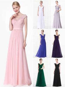 Robes de <span class=keywords><strong>demoiselle</strong></span> <span class=keywords><strong>d</strong></span>'<span class=keywords><strong>honneur</strong></span> longues et <span class=keywords><strong>d</strong></span>écontractées pour femmes, mode 2026, personnalisées, élégantes, bleues, à volants perlés - Product Image 4