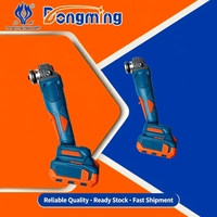 Meuleuse d'angle sans fil sans balais de qualité professionnelle Dongming 100 mm pour découpe et meulage, batterie lithium-ion 4,0 Ah, disque de 4 pouces