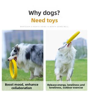 EVA Eco-vriendelijk hondenspeelgoed, kauwbestendig, tegen verveling, voor grote honden (Border Collie Golden Retriever Puppy) Model LH-1 - Product Image 5